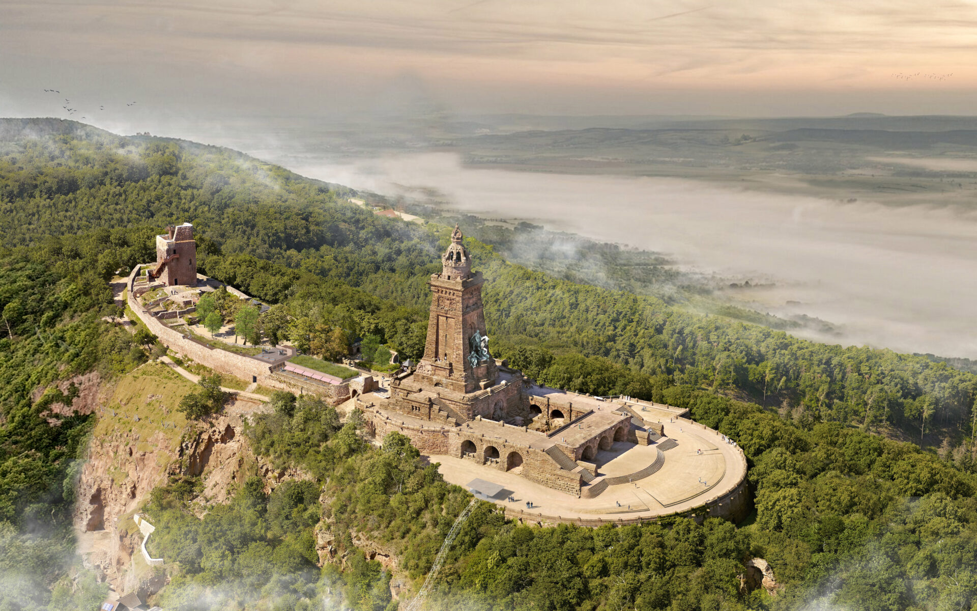 Neugestaltung des Kyffhäuser