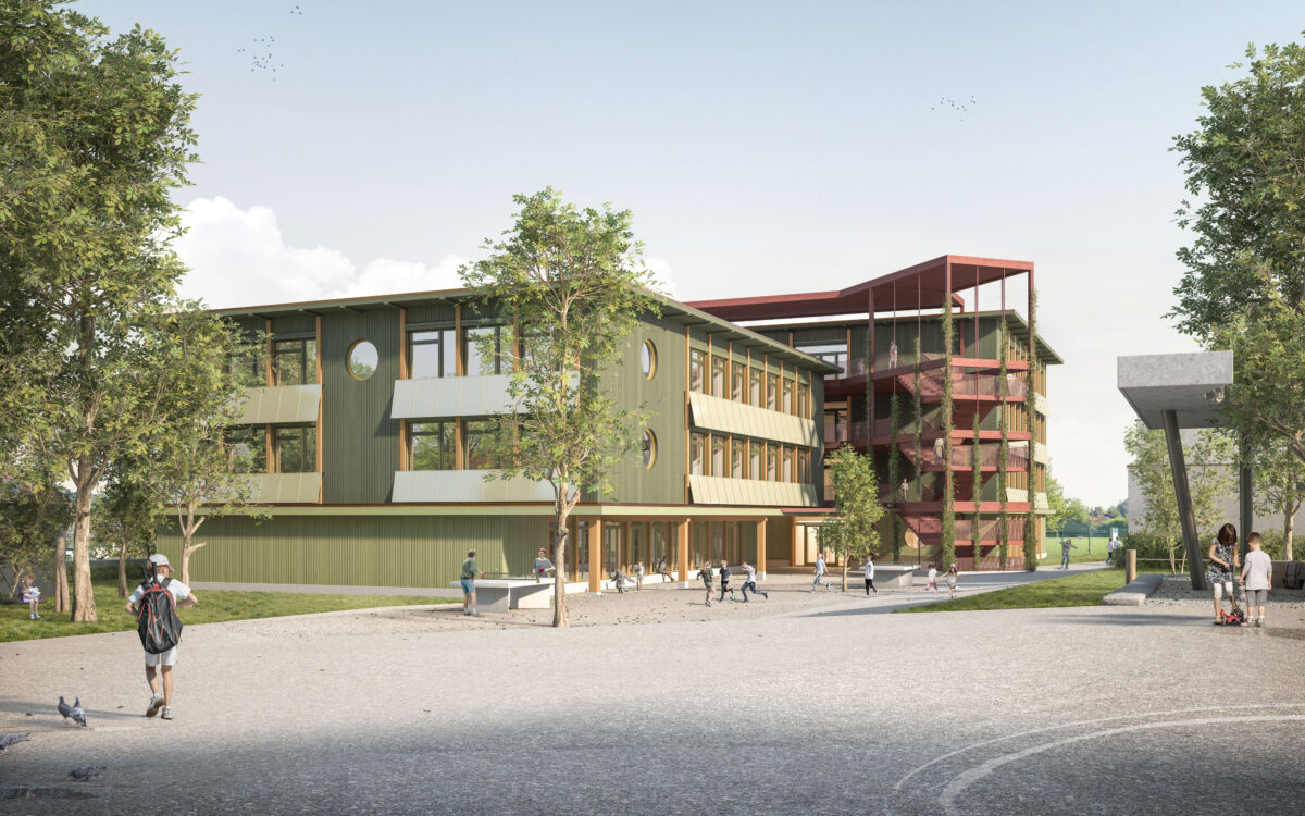 Erweiterung Schulhaus Breite